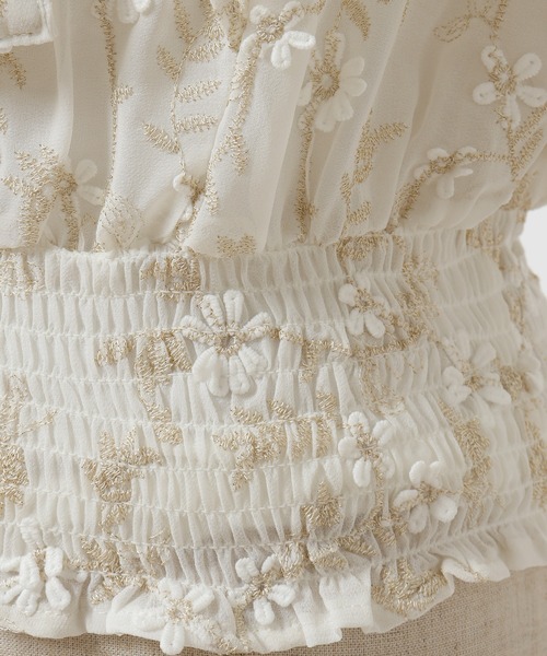 one after another NICE CLAUP（ワンアフターアナザーナイスクラップ）の「前後2WAYボウタイブラウス（シャツ/ブラウス・レディース・オフホワイト/ホワイト/ホワイト系その他・FREE）」の11枚目の写真