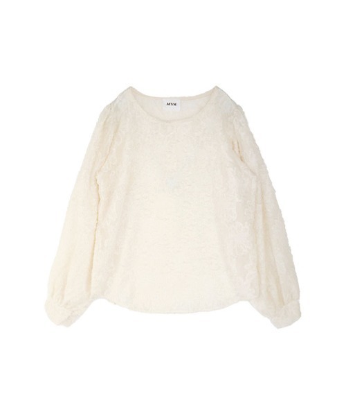 ACYM（アシーム）の「Flower lace ブラウス（シャツ/ブラウス・レディース・ブラック/アイボリー・FREE）」の12枚目の写真