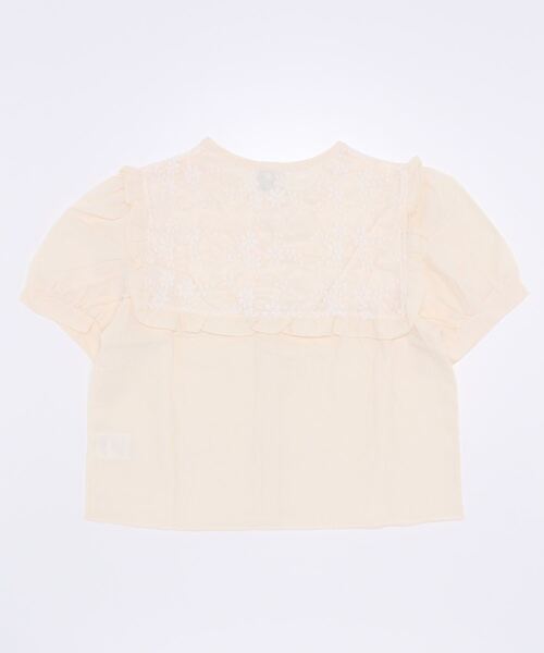 Clice de Paris（クリシェドゥパリス）の「K/フラワーフリル衿ブラウス（シャツ/ブラウス・レディース・ホワイト/アイボリー・ONESIZE）」の3枚目の写真