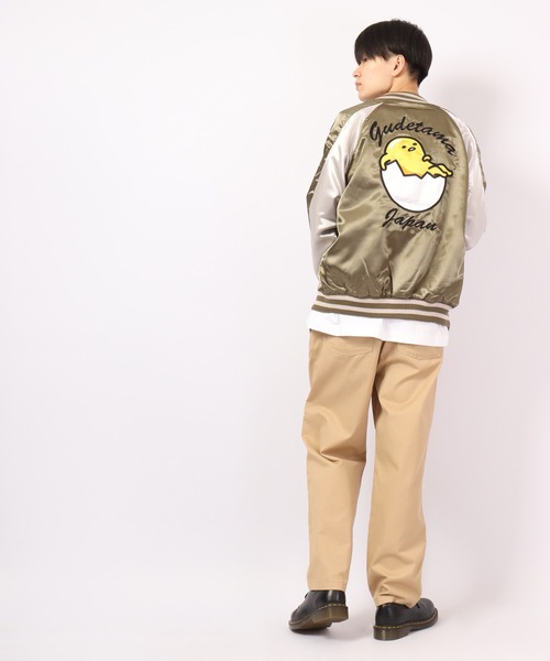 【グデタマ】④ セール】sanrio ぐでたま スカジャン（スカジャン）｜sanrio