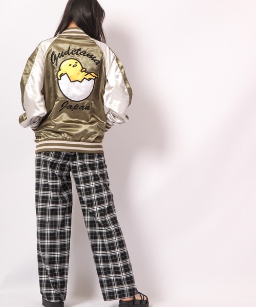 【セール】sanrio ぐでたま スカジャン（スカジャン）｜sanrio（サンリオ）