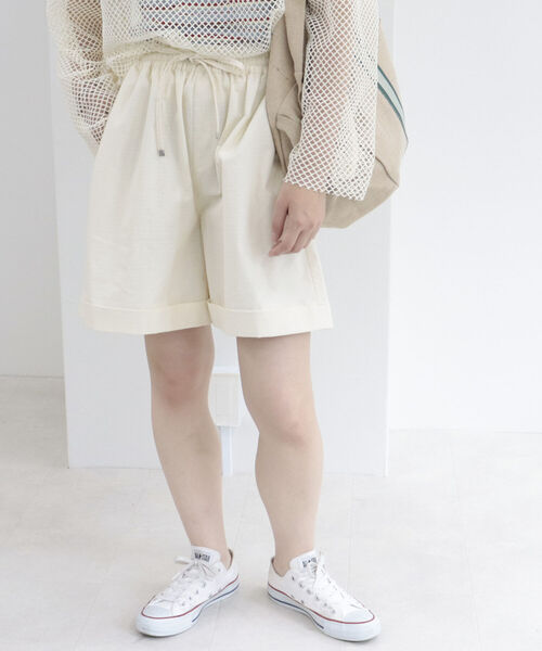 fredy repit(フレディレピ)の「リップショートパンツ(その他パンツ・レディース・ブラック/ベージュ/アイボリー・38)」の21枚目の写真