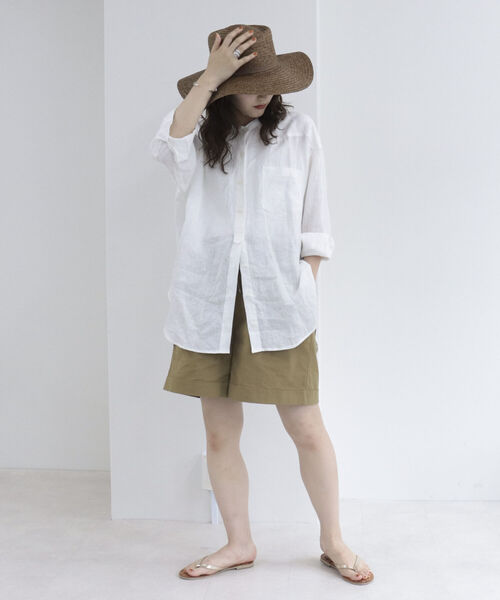 fredy repit(フレディレピ)の「リップショートパンツ(その他パンツ・レディース・ブラック/ベージュ/アイボリー・38)」の9枚目の写真