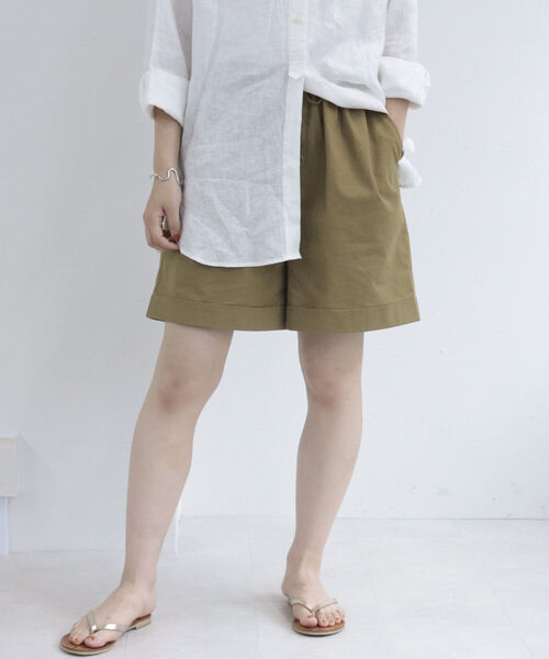 fredy repit(フレディレピ)の「リップショートパンツ(その他パンツ・レディース・ブラック/ベージュ/アイボリー・38)」の5枚目の写真