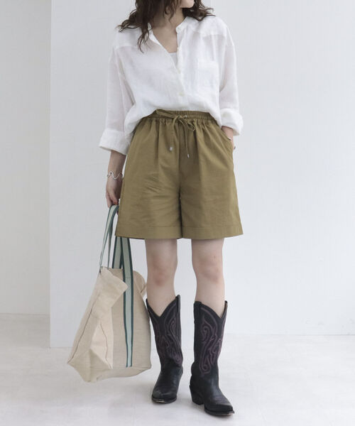 fredy repit(フレディレピ)の「リップショートパンツ(その他パンツ・レディース・ブラック/ベージュ/アイボリー・38)」の14枚目の写真