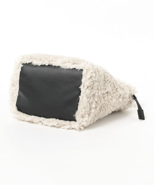 Ray BEAMS（レイビームス）の「Ray BEAMS / リバーシブル ボア バッグ（トートバッグ・レディース・ブラック/ダークブラウン・ONE SIZE）」の10枚目の写真