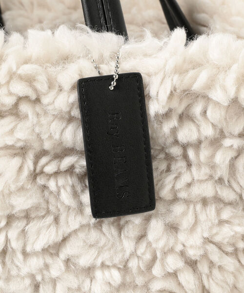 Ray BEAMS（レイビームス）の「Ray BEAMS / リバーシブル ボア バッグ（トートバッグ・レディース・ブラック/ダークブラウン・ONE SIZE）」の11枚目の写真