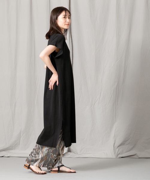 Gready Brilliant（グレディブリリアン）の「Ｅヤーンシャツ衿ワンピース（ワンピース・レディース・ブラック/ブラウン・38）」の11枚目の写真