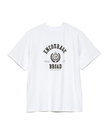 Mila Owen | ビンテージ風カレッジロゴTシャツ　ウォッシャブル/手洗い可能(Tシャツ/カットソー)