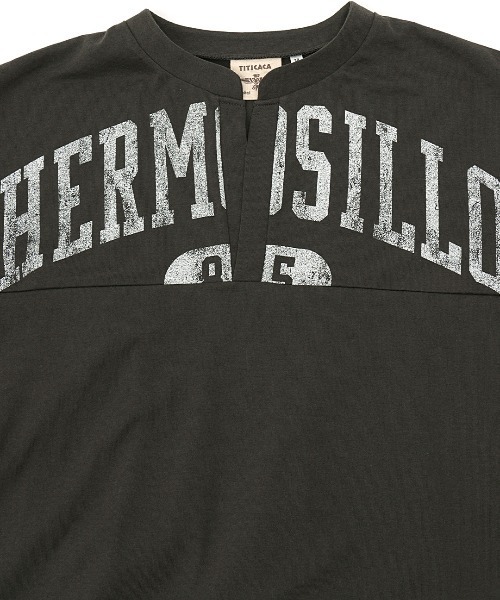 チチカカ（チチカカ）の「ロゴデザインチュニック（チュニック・レディース・オフホワイト/グリーン/ブラック・FREE）」の18枚目の写真