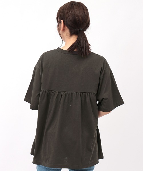 チチカカ（チチカカ）の「ロゴデザインチュニック（チュニック・レディース・オフホワイト/グリーン/ブラック・FREE）」の13枚目の写真