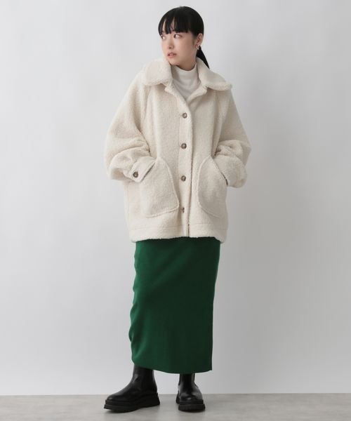 LOWRYS FARM（ローリーズファーム）の「エリツキボアブルゾン