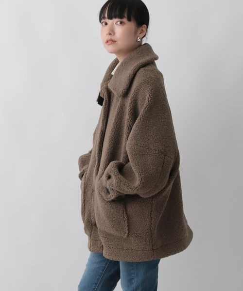 週末限定値下げ⭐︎ローリーズファーム　ＢＩＧエリフライトブルゾン LOWRYS FARM ＊ BIGエリフライトブルゾン - メルカリ