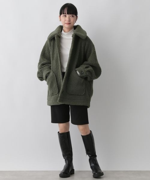 LOWRYS FARM（ローリーズファーム）の「エリツキボアブルゾン