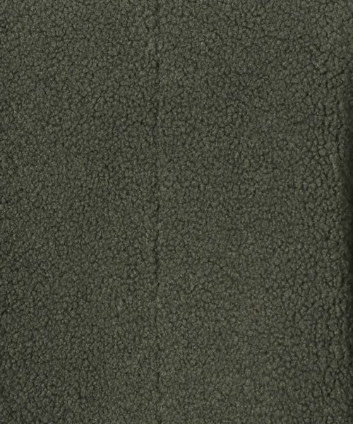 LOWRYS FARM（ローリーズファーム）の「エリツキボアブルゾン　282189（ブルゾン・レディース・アイボリー/ブラック/ブラウン/グリーン・FREE）」の5枚目の写真