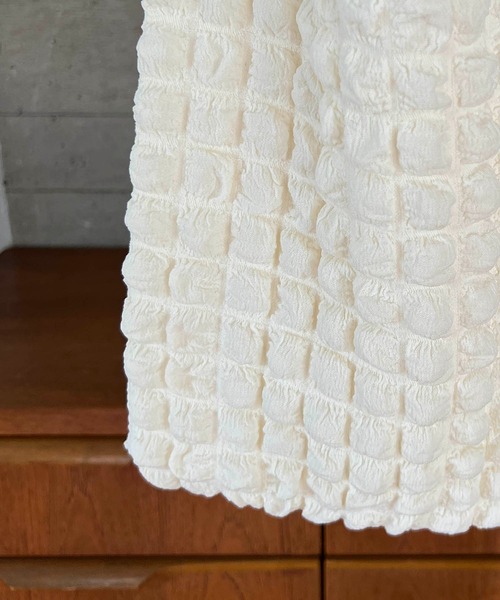 CAPRICIEUX LE'MAGE（カプリシューレマージュ）の「ぽこぽこバッグ（トートバッグ・レディース・ホワイト/ブラック/イエロー・FREE）」の13枚目の写真