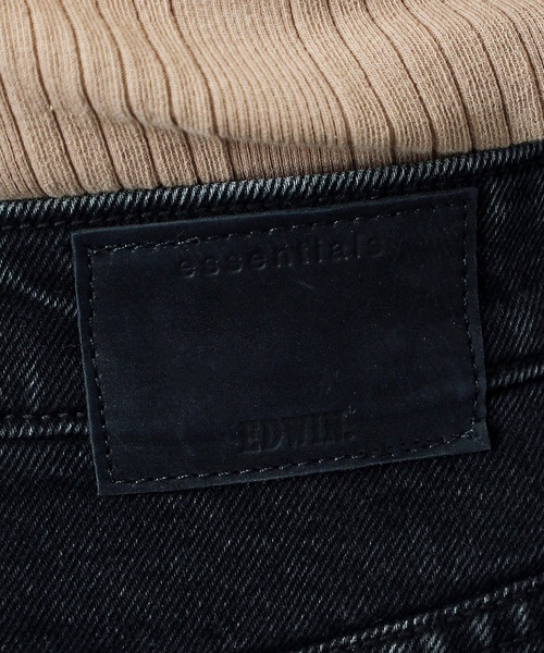 EDWIN（エドウィン）の「essentials ロングデニムスカート（デニムスカート・レディース・ブラック/ブルー・SMALL/MEDIUM）」の9枚目の写真