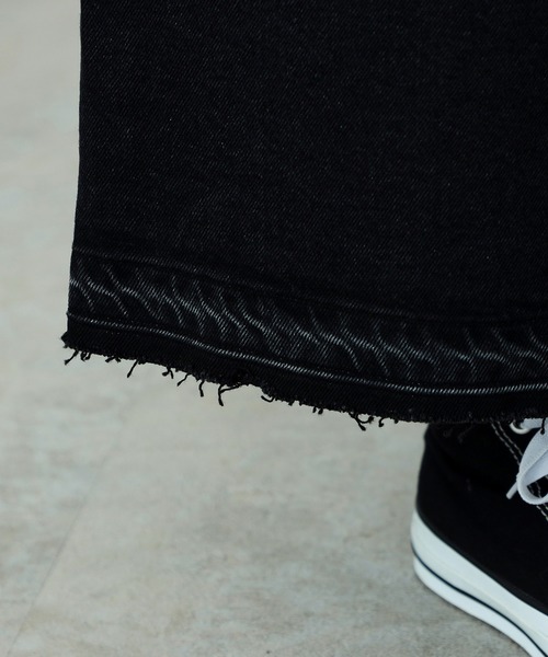 EDWIN（エドウィン）の「essentials ロングデニムスカート（デニムスカート・レディース・ブラック/ブルー・SMALL/MEDIUM）」の11枚目の写真