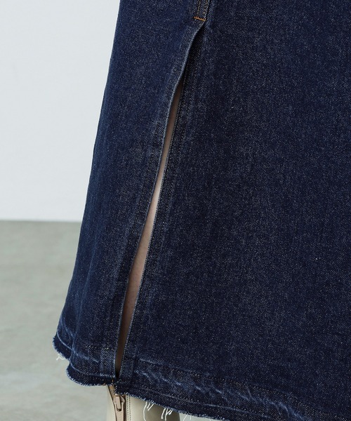EDWIN（エドウィン）の「essentials ロングデニムスカート（デニムスカート・レディース・ブラック/ブルー・SMALL/MEDIUM）」の20枚目の写真