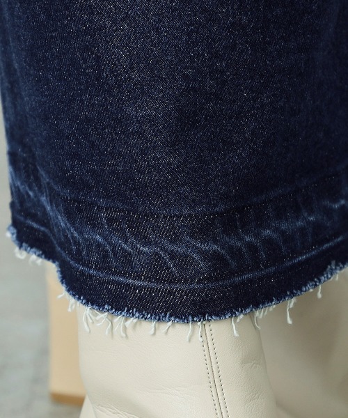 EDWIN（エドウィン）の「essentials ロングデニムスカート（デニムスカート・レディース・ブラック/ブルー・SMALL/MEDIUM）」の21枚目の写真