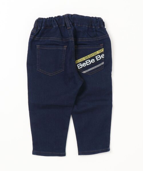 BeBe（ベベ）の「BeBe/ジョグデニム パンツ (90~150cm)（デニムパンツ・キッズ・ネイビー・150/130/100/140/90/110/120）」の8枚目の写真