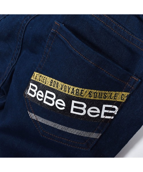 BeBe（ベベ）の「BeBe/ジョグデニム パンツ (90~150cm)（デニムパンツ・キッズ・ネイビー・150/130/100/140/90/110/120）」の12枚目の写真