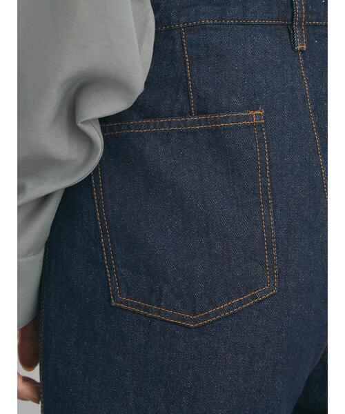 Green　Parks（グリーンパークス）の「セミフレアデニムパンツ（その他パンツ・レディース・ブラック/グレー/ワンウォッシュ・S/M）」の9枚目の写真