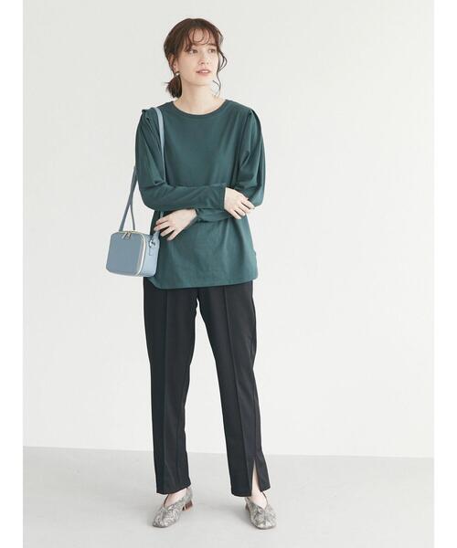 Green　Parks（グリーンパークス）の「セミフレアデニムパンツ（その他パンツ・レディース・ブラック/グレー/ワンウォッシュ・S/M）」の20枚目の写真