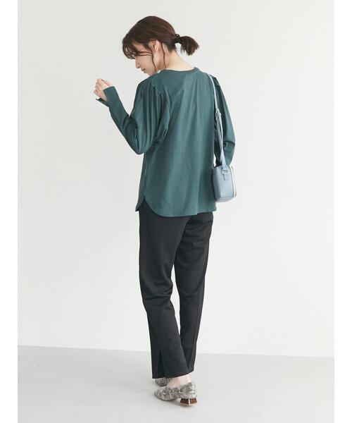 Green　Parks（グリーンパークス）の「セミフレアデニムパンツ（その他パンツ・レディース・ブラック/グレー/ワンウォッシュ・S/M）」の22枚目の写真