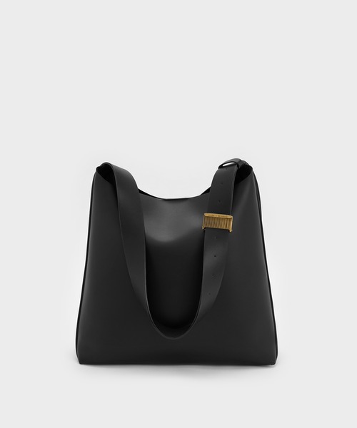 CHARLES & KEITH（チャールズ & キース）の「Edna エドナ トートバッグ（トートバッグ・レディース・ブラウン系その他4/クリーム/チョコ/オートミール/ブラック・L）」の10枚目の写真