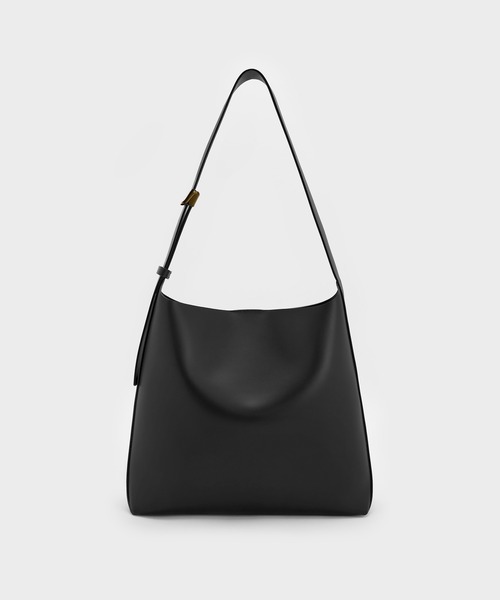 CHARLES & KEITH（チャールズ & キース）の「Edna エドナ トートバッグ（トートバッグ・レディース・ブラウン系その他4/クリーム/チョコ/オートミール/ブラック・L）」の8枚目の写真