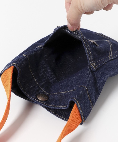 Wrangler（ラングラー）の「『WEB/一部店舗限定』Wrangler　SHOULDER BAG（ショルダーバッグ・メンズ・ライトインディゴブルー/インディゴブルー・ONE）」の7枚目の写真