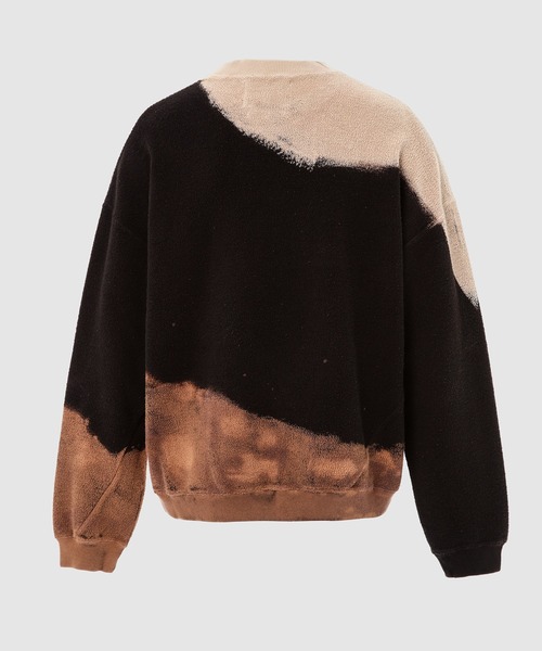 NOMA t.d.(ノーマティーディー)の「Hand Dyed Twist Sweat(スウェット・メンズ・パープル/ブラウン/ブラック/グレー・2/3/4/1/5)」の5枚目の写真