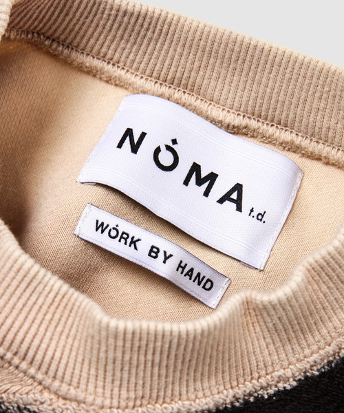 NOMA t.d.(ノーマティーディー)の「Hand Dyed Twist Sweat(スウェット・メンズ・パープル/ブラウン/ブラック/グレー・2/3/4/1/5)」の6枚目の写真