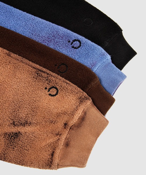 NOMA t.d.(ノーマティーディー)の「Hand Dyed Twist Sweat(スウェット・メンズ・パープル/ブラウン/ブラック/グレー・2/3/4/1/5)」の7枚目の写真