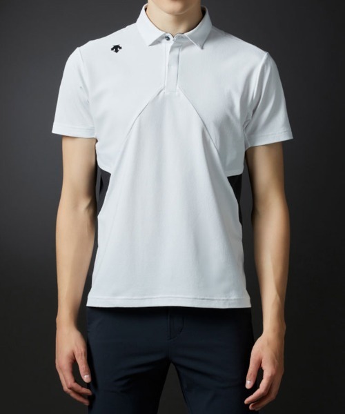 DESCENTE GOLF（デサントゴルフ）の「ソロテックス鹿の子シャツ 半袖