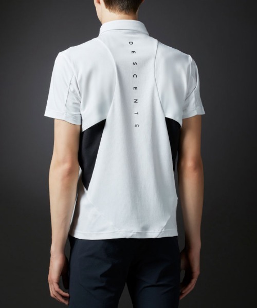 DESCENTE GOLF（デサントゴルフ）の「ソロテックス鹿の子シャツ 半袖