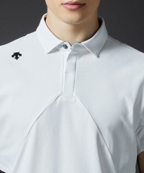 DESCENTE GOLF（デサントゴルフ）の「ソロテックス鹿の子シャツ 半袖