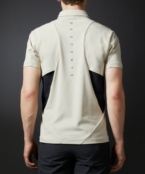 DESCENTE GOLF（デサントゴルフ）の「ソロテックス鹿の子シャツ 半袖