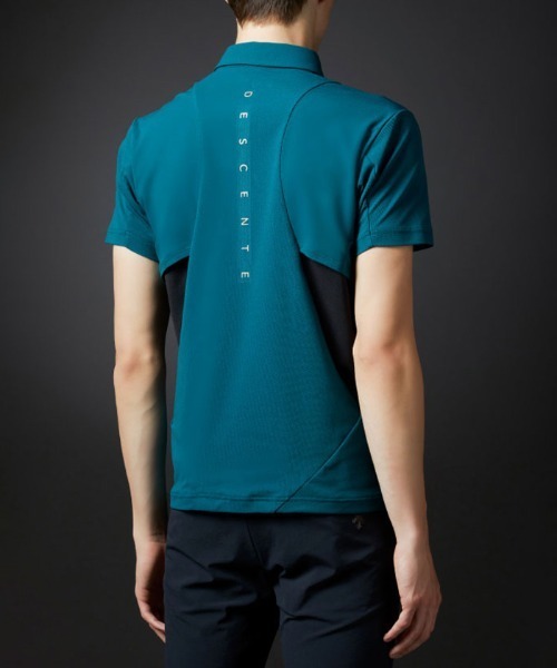 DESCENTE GOLF（デサントゴルフ）の「ソロテックス鹿の子シャツ 半袖