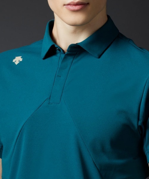 DESCENTE GOLF（デサントゴルフ）の「ソロテックス鹿の子シャツ 半袖