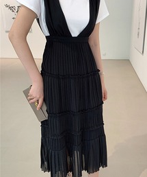 Girly Doll | ティアードフリルマーメイドジャンスカ(ジャンパースカート)