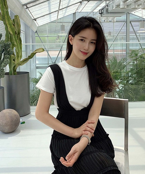 Girly Doll（ガーリードール）の「ティアードフリルマーメイドジャンスカ（ジャンパースカート・レディース・ブラック・M/L）」の16枚目の写真