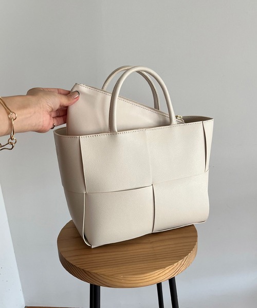 カプリシュレマージュ　メッシュトートバッグ CAPRICIEUX LE'MAGE（カプリシューレマージュ）の「BIGメッシュ