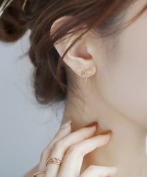 ANEMONE | ツイストメタルリボンピアス(ピアス（両耳用）)
