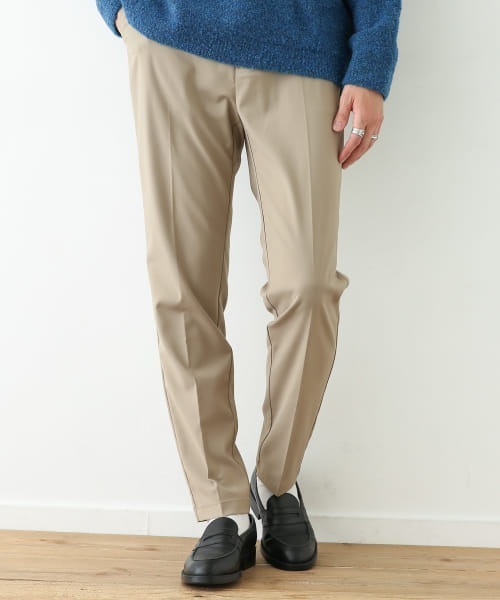 URBAN RESEARCH Sonny Label(アーバンリサーチサニーレーベル)の「センタープレススリムイージーパンツ(スラックス・メンズ・ブラック/グレー/ベージュ・MEDIUM/LARGE)」の1枚目の写真