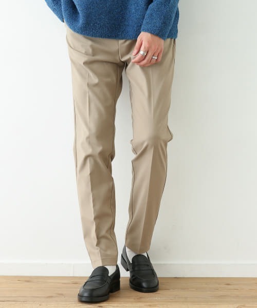URBAN RESEARCH Sonny Label(アーバンリサーチサニーレーベル)の「センタープレススリムイージーパンツ(スラックス・メンズ・ブラック/グレー/ベージュ・MEDIUM/LARGE)」の4枚目の写真