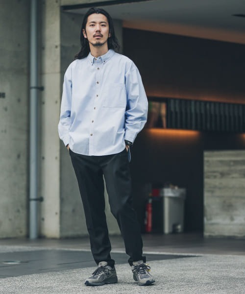 URBAN RESEARCH Sonny Label(アーバンリサーチサニーレーベル)の「センタープレススリムイージーパンツ(スラックス・メンズ・ブラック/グレー/ベージュ・MEDIUM/LARGE)」の13枚目の写真