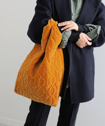SLOBE IENA | 【MEYAME / メヤメ】 VELOUR QUILTING ハンドバッグ(ハンドバッグ)