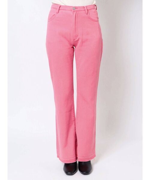 jouetie（ジュエティ）の「カラーフレアパンツ（その他パンツ・レディース・オフホワイト/ブラック/グリーン/ピンク・SMALL/MEDIUM）」の20枚目の写真